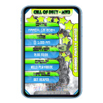 Editable Gaming Party Invites - Call of Duty Tech Theme