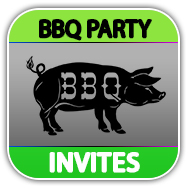 BBQ Party Invites