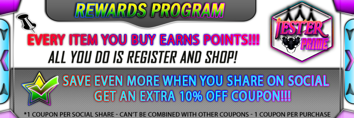 Social Share & Earn Rewards Shopping