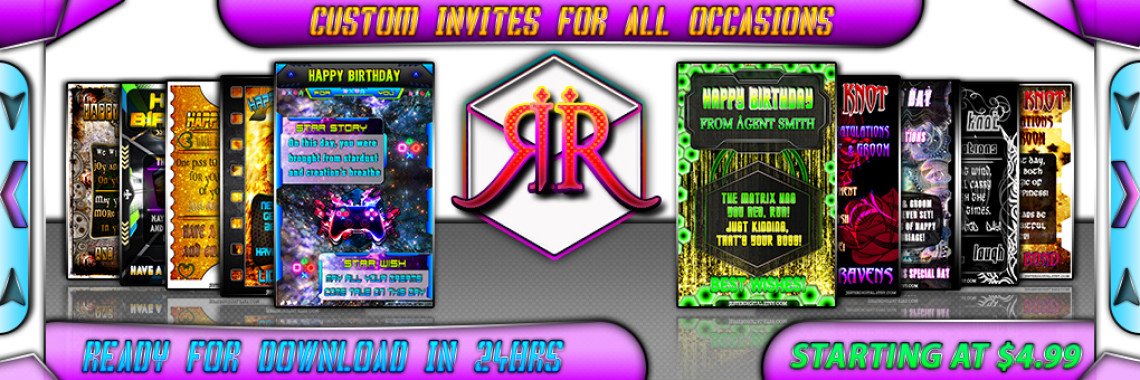 Custom 2D Invites